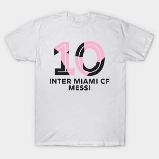 Lionel Messi Miami 10 Soccer T-Shirt